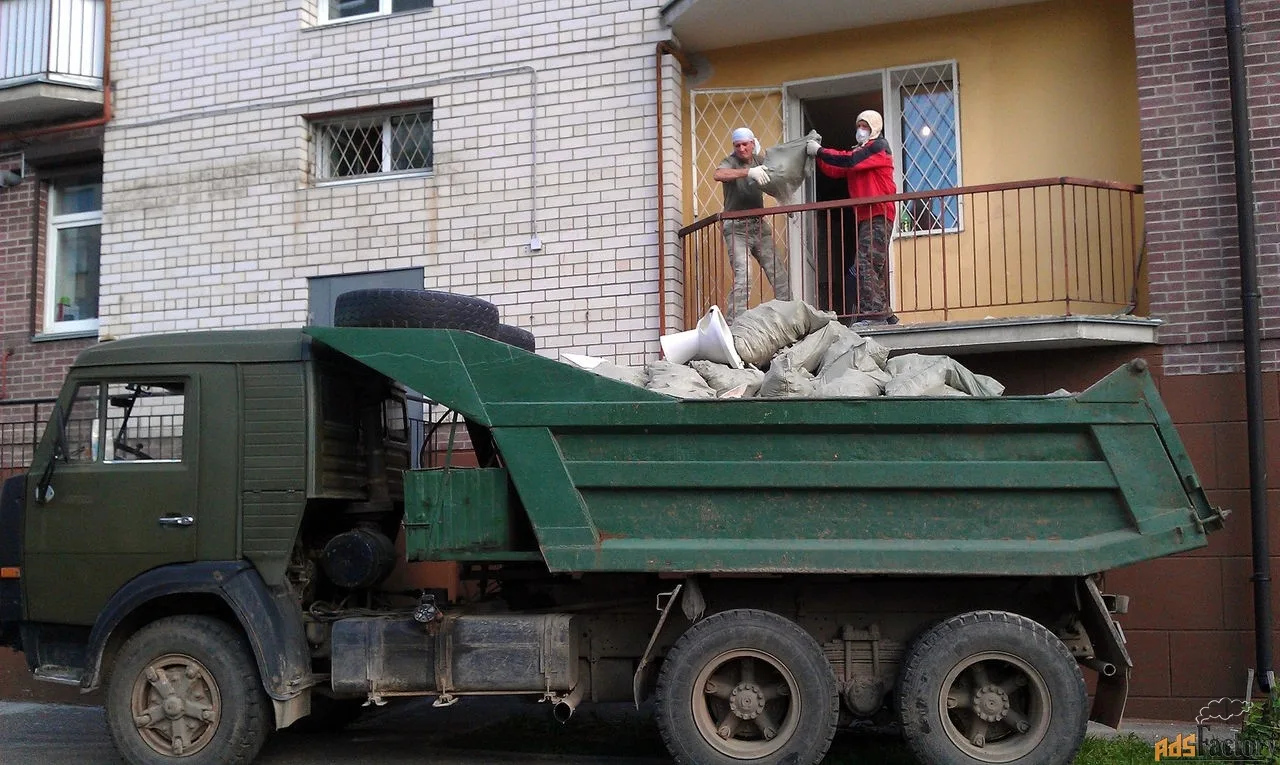 Вывоз мусора с грузчиками и погрузкой в Твери от 2500 руб. — ПроМусор, услуги под ключ
