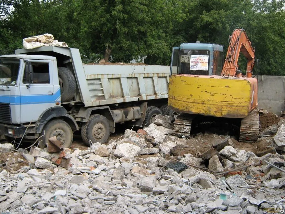 Вывоз бетонного боя и утилизация в Твери в октябре